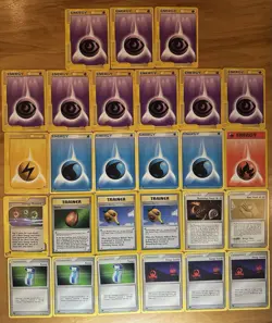 Pokemon TCG Vintage Trainer/Item/Energy Lot x27 Cards WOTC, E-Reader + More! - Image 1