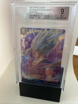 2023 BGS 9 Critical Blow DBS #BT22009 Son Gohan Beast Roar SPR Card - Image 1