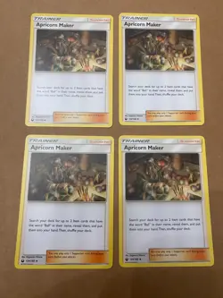 Pokemon Celestial Storm Apricorn Maker 124/168 Cards 4x Playset x4 Uncommon LP - Image 1