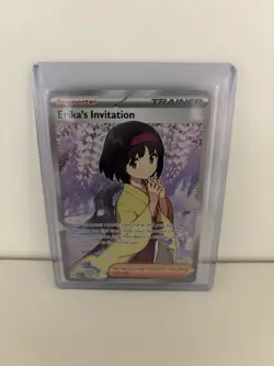 Pokemon Scarlet & Violet Erika's Invitation Ultra Rare Card 196/165 151 Series - Image 1