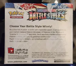 Pokemon Sword Shield Battle Styles Booster Box Sealed TCG Card Game - Image 2