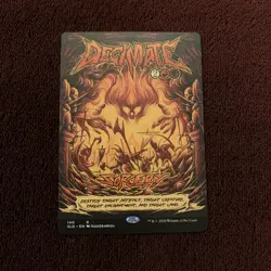 MTG Decimate Secret Lair Drop Series Card 140 Regular NM Condition Unplayed - Image 1