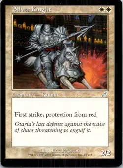 Silver Knight 23 U Scourge LP MTG - Image 1