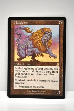 MAGIC THE GATHERING, MASTICORE, URZA'S DESTINY, NM, NEVER BEEN PLAYED - Image 1