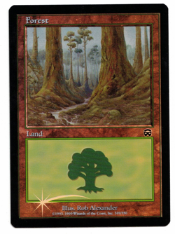 Magic the Gathering MTG Card: Forest FOIL 349/350 Mercadian Masques! NM - Image 1