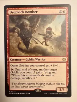 Dropkick Bomber - Foundations (FDN) #537 - NM MTG - Image 1
