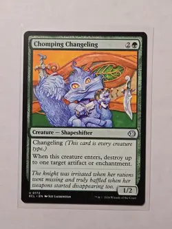 Chomping Changeling - Lorwyn Eclipsed - NM - Uncommon - Creature - Image 1