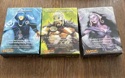 Magic the Gathering Garruk, Jace & Liliana 2 Sealed Starter Decks - Image 1