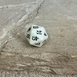 Magic the Gathering Fifth Dawn White Spindown Dice - Image 4