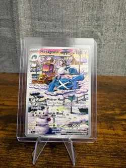 ENG Pokemon TCG - Metagross (178/162) ILLUSTRATION RARE NM/M Pack Fresh - Image 1