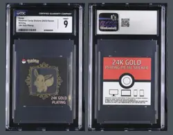 2024 Eevee 24k Gold Plated Pokemon Korean Striking Popping Candy CGC Mint 9! - Image 3