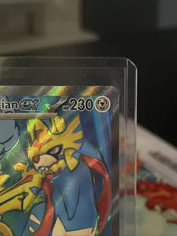 Pokemon TCG Hops Zacian EX Full Art Holo Card 176/159 Journey Together - Image 2