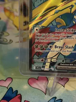 Pokemon TCG Hops Zacian EX Full Art Holo Card 176/159 Journey Together - Image 4
