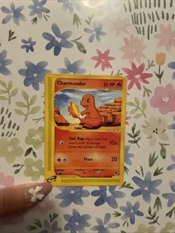 Charmander 97/165 Expedition Common Regular Pokemon TCG WOTC HP - Image 1