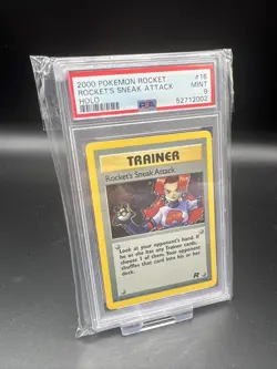 Pokemon Karte - ROCKET´S SNEAK ATTACK 16/82 Holo Team Rocket - EN - PSA 9 MINT - Image 1