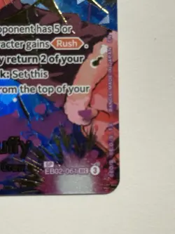 One Piece TCG Monkey D. Luffy SP SEC EB02-061 PRB2 Premium Booster Vol. 2 (MINT) - Image 4
