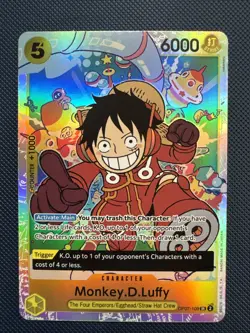 One Piece Monkey.D.Luffy (109) - 500 Years in the Future (OP07) NM Foil - Image 1