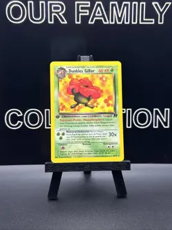 Dunkles Giflor 13/82 Team Rocket 1st Edition German Pokemon Card - Image 1