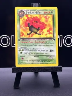 Dunkles Giflor 13/82 Team Rocket 1st Edition German Pokemon Card - Image 2