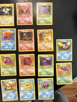 Lot Of 26 Unlimited Fossil Pokemon Cards. Non Holo W Rare, Uncommon, Common MP - Image 3