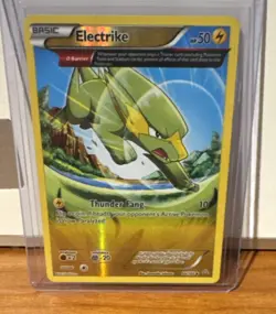 Electrike 60/160 - XY Primal Clash Reverse Holo Rare Pokemon Card VLP/NM - Image 1