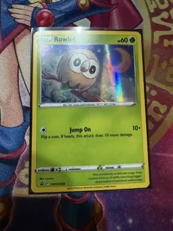 Rowlet - SWSH220 - Pokemon Sword & Shield Promo Ultra Rare Holo Card LP - Image 1