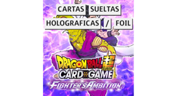 Dragon Ball Super Card Game Fighter's Ambition Cartas sueltas Holograficas - Image 1