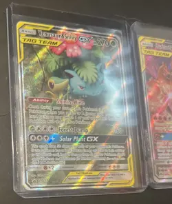 Pokemon Tag Team GX 3 Card Starter Pokemon Lot; Charizard Blastoise Venusaur NM - Image 3