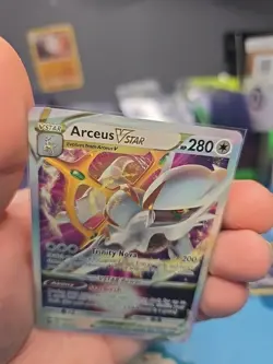 Pokemon TCG Arceus VSTAR 123/172 SWSH Brilliant Stars Ultra Rare Card - Image 4