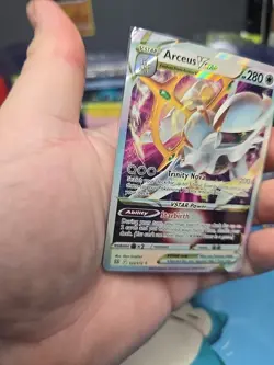 Pokemon TCG Arceus VSTAR 123/172 SWSH Brilliant Stars Ultra Rare Card - Image 5