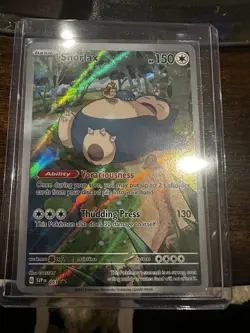 Pokemon Card TCG - Snorlax SVP 051 Scarlet & Violet 151 Black Star Promo - Image 1