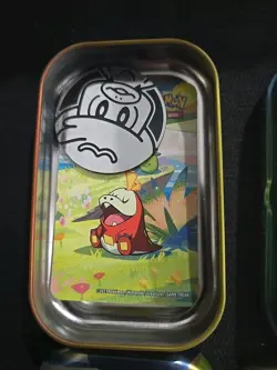 5 POKEMON Mini Tin*Empty No Cards Has Stickers Or Insert And A Coin In Each Tin - Image 5