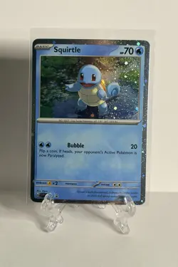 Bulbasaur Charmander Squirtle Pokemon Cards Cosmos Promo Set 046 047 048 NM 151 - Image 2