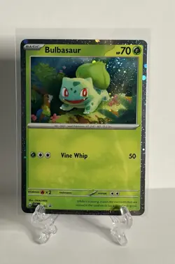 Bulbasaur Charmander Squirtle Pokemon Cards Cosmos Promo Set 046 047 048 NM 151 - Image 4