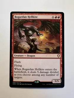 Bogardan Hellkite - MTG Commander Anthology Volume II - NM - Image 1