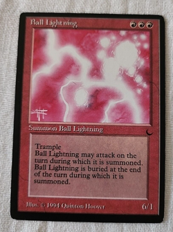 Ball Lightning The Dark Regular Nm Near Mint - Image 1
