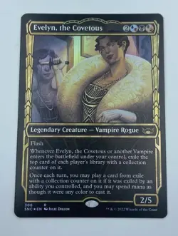 MTG - Evelyn, the Covetous - Streets of New Capenna - SNC 306 - Foil - Rare - Image 1
