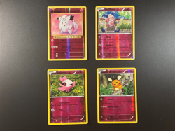 Pokemon Fairy Type Reverse Holo Lot (4) - XY Era - Image 1