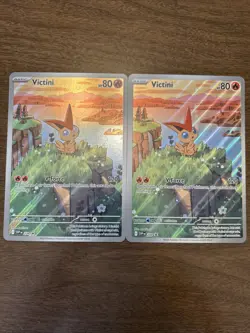Pokemon Victini SVP 208 JUMBO Card Black Bolt White Flare PROMO 2025 - Image 1