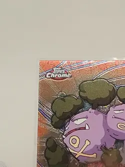 2000 Topps Pokemon TV Animation Edition Series 1 Weezing #110 - Image 3