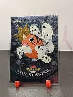 2000 Topps Chrome Pokemon TV Animation #119 Seaking - Image 1