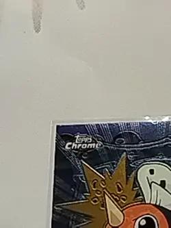 2000 Topps Chrome Pokemon TV Animation #119 Seaking - Image 3