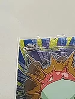 2000 Voltorb #100 Pokemon Topps Chrome TV Animation Series 2 - Image 3