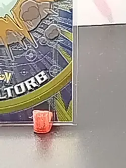 2000 Voltorb #100 Pokemon Topps Chrome TV Animation Series 2 - Image 5