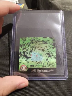 Pokemon Artbox Action Flipz 1999 #01 #01 BULBASAUR #02 IVYSAUR #03 Venusaur - Image 2