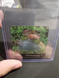 Pokemon Artbox Action Flipz 1999 #01 #01 BULBASAUR #02 IVYSAUR #03 Venusaur - Image 3