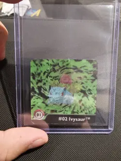 Pokemon Artbox Action Flipz 1999 #01 #01 BULBASAUR #02 IVYSAUR #03 Venusaur - Image 4