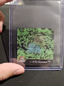 Pokemon Artbox Action Flipz 1999 #01 #01 BULBASAUR #02 IVYSAUR #03 Venusaur - Image 5