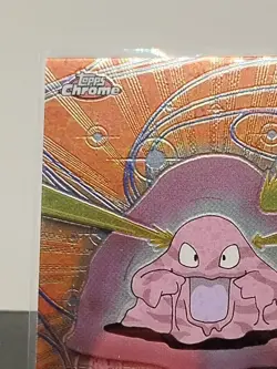 2000 Pokemon Game Topps Chrome Grimer TV Rare Base Series 2 #88 - Image 3