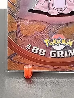 2000 Pokemon Game Topps Chrome Grimer TV Rare Base Series 2 #88 - Image 4